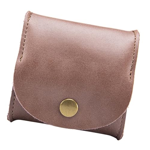 BESTYASH Mini Change Purse Für Damen Weicher Pu Geldbeutel Mit Doppelreißverschluss Für Münzen Karten Und Kopfhörer Leicht Und Tragbar Für Unterwegs von BESTYASH