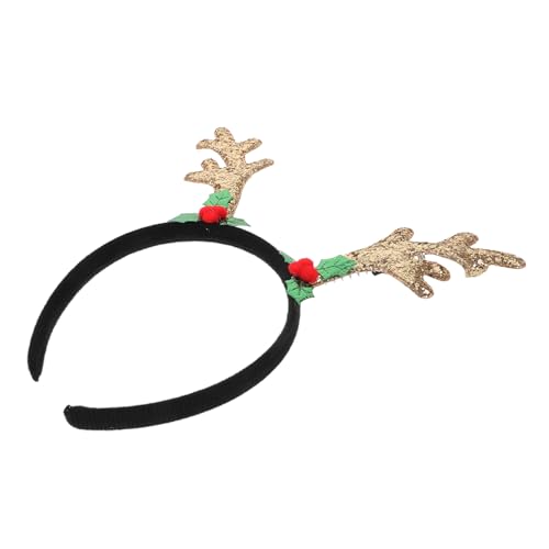 BESTYASH Geweih Stirnband Für Weihnachten Haarband Rentier Geweih Weihnachtshaarreifen Weihnachtskopfschmuck Weihnachtspartyzubehör Weihnachtsdekoration Für Innenbereich von BESTYASH