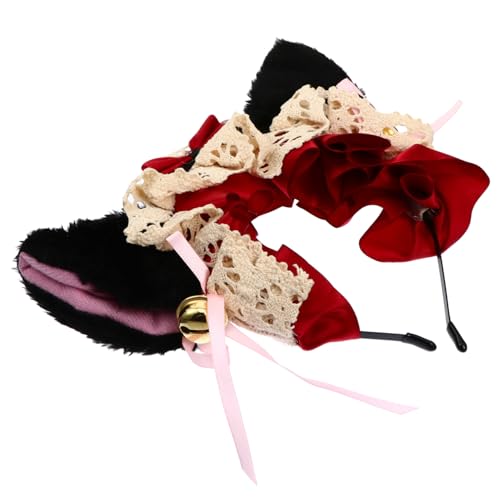 BESTYASH Tierohren Haarreif Mit Glocke Kawaii Katzenohren Kopfbedeckung Für Cosplay Partys Halloween Und Besondere Anlässe Bequem Und Stilvoll Für Mädchen Und Frauen von BESTYASH