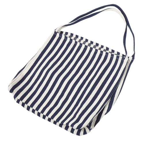 BESTYASH Große Kapazität Streifen Canvas Tasche für Damen Tragbare Umhängetasche für Schule Reisen und Alltag Leichte und Langlebige Handtasche Geschenkidee für Freunde und Familie BESTYASH Große Kapazität Streifen Canvas Tasche für Damen Tragbare Umhängetasche für Schule Reisen und Alltag Leichte und Langlebige Handtasche Geschenkidee für Freunde und Familie von BESTYASH