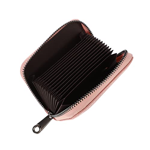 BESTYASH Kartengeldbörse Aus Pu- Mit Mehrzweck-Taschen Kartenetui Mit Reißverschluss Für Kreditkarten Bankkarten Und Bargeld Und Robust von BESTYASH