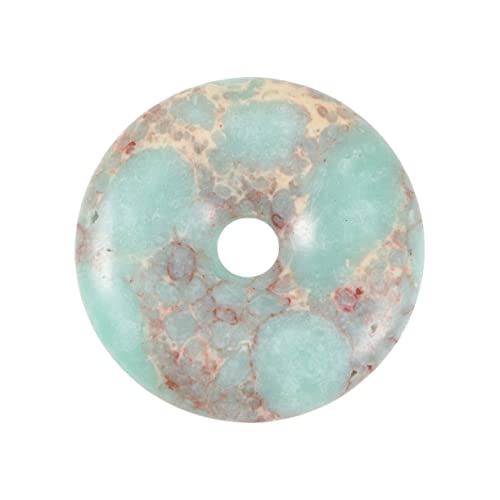 BESTYASH 35mm Jaspis Anhänger Retro Selbstgemacht Buddha Kettenanhänger Edelstein Schmuck Für Halskette Langlebig Einzigartig Geschenkidee von BESTYASH