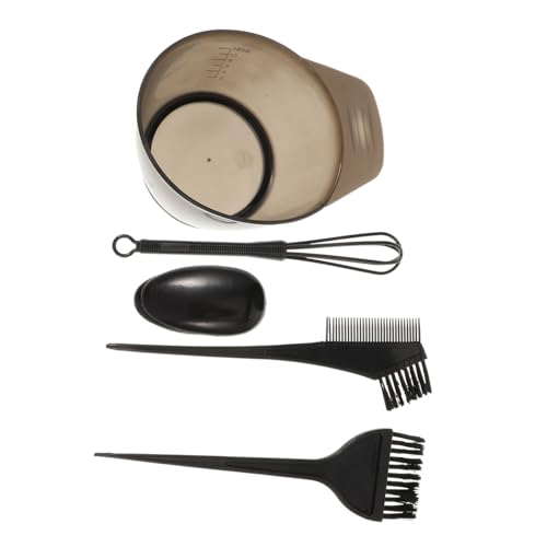BESTYASH Haarfärbeset 6 Stück Für Männer Und Frauen Haarfärbekamm Pinsel Mischschüssel Ohrabdeckung Professionelles Haarfärbewerkzeug Für Haartypen Einfach Zu Reinigen Und von BESTYASH