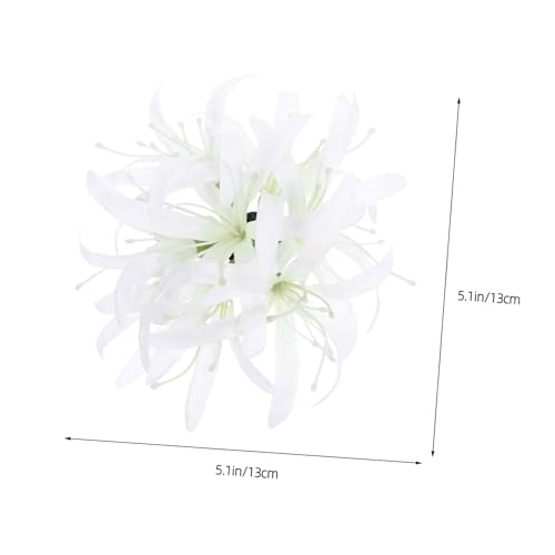 BESTYASH Blumenhaarspange Zarte Haarspange Blumenhaarnadel Blumenspange Dekorative Haarspange Haarschmuck Für Mädchen von BESTYASH