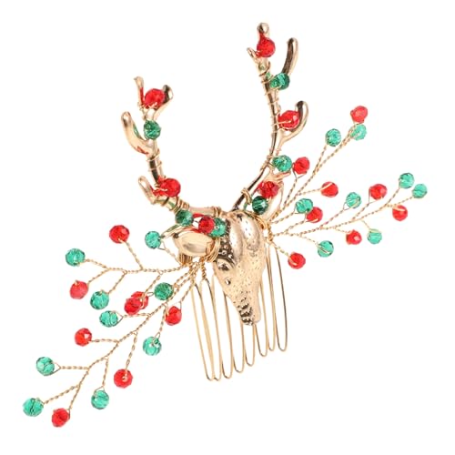 BESTYASH Weihnachtlicher Haarschmuck Mit Rhinestones Stilvoller Haarkamm Für Frauen Für Festlichkeiten Partys Und Besondere Anlässe Elegantes Weihnachtsgeschenk von BESTYASH