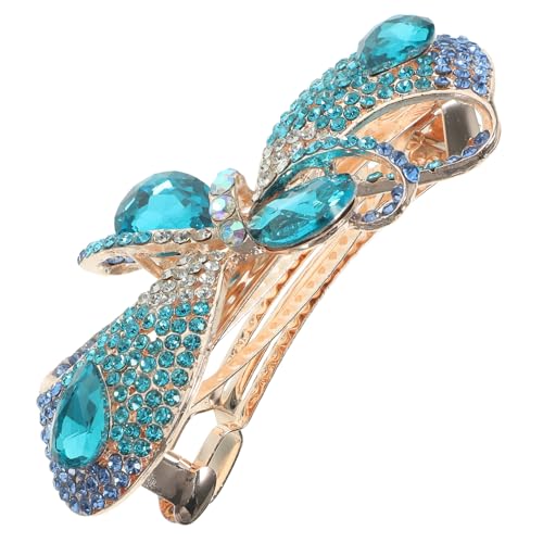 BESTYASH Rhinestone Haarklammer Mit Schleife Für Damen Modische Haarspange Für Feines Und Dickes Haar Accessoire Für Hochzeiten Partys Und Alltag von BESTYASH