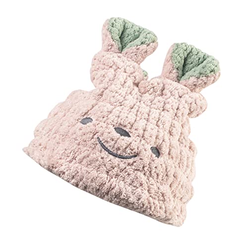 BESTYASH Haarturban für Super Saugfähiges Badetuch Niedliche Duschhaube Trocknen Haare Zuhause und Unterwegs Leicht und Tragbar von BESTYASH