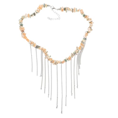 BESTYASH Halskette mit Muschelanhänger: Strandperlenkette, Muschel-, Schlüsselbeinkette für, Sommer-Reise-Hawaii-Outfits von BESTYASH