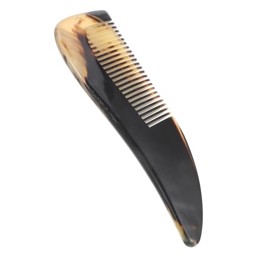 BESTYASH Ergonomischer Hornkamm Mit Schmalen Zähnen Und Griff Für Sanfte Kopfhautmassage Für Haarpflege Und Styling Geeignet Für Männer Und Frauen von BESTYASH