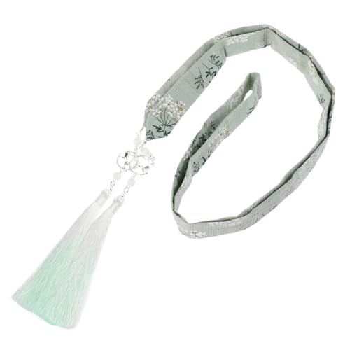 BESTYASH Hanfu Haarband Mit Quaste Vintage Chinesisches Haarschmuck Für Cosplay Traditionelles Design Sanftem Grün Für Anlässe Und Tägliches Tragen von BESTYASH