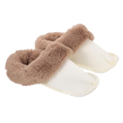BESTYASH Herausnehmbare Clog Einlagen Flauschige Warme Winter-innensohlen Waschbare Kuschelige Fütterung für Damen und Herren Hausschuhe Clogs Unisex Gepolstert Komfortabel von BESTYASH