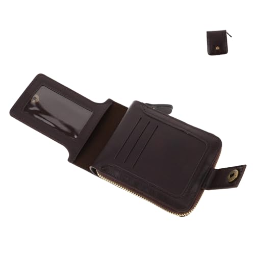 BESTYASH Kartenbörse Für Herren Mit Reißverschlussfach Kleine Kompakte Geldbörse Kartenetui Für Männer Reisegeldbörse Mit Reißverschluss Multifunktionales Herrentasche Für von BESTYASH