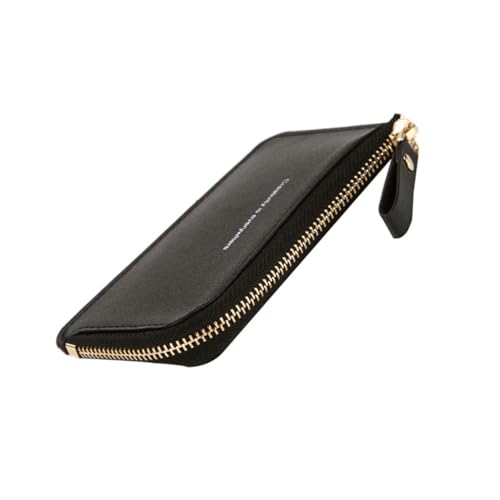 BESTYASH Herren Geldbörse aus PU Leder Kurz mit Robustem Reißverschluss Leicht und Kompakt Modische Kartenbörse für Alltag und Business Wasserabweisend und Praktisch von BESTYASH