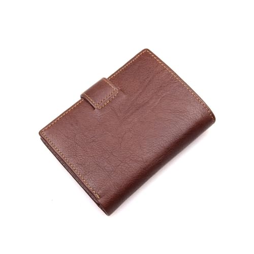 BESTYASH Herren Geldbörse aus echtem Material Multifunktionale Bifold Geldbörse mit Großem Fassungsvermögen Vintage Portemonnaie mit Vielen Kartenfächern Braune Clutch Wallet für Alltag BESTYASH Herren Geldbörse aus echtem Material Multifunktionale Bifold Geldbörse mit Großem Fassungsvermögen Vintage Portemonnaie mit Vielen Kartenfächern Braune Clutch Wallet für Alltag von BESTYASH