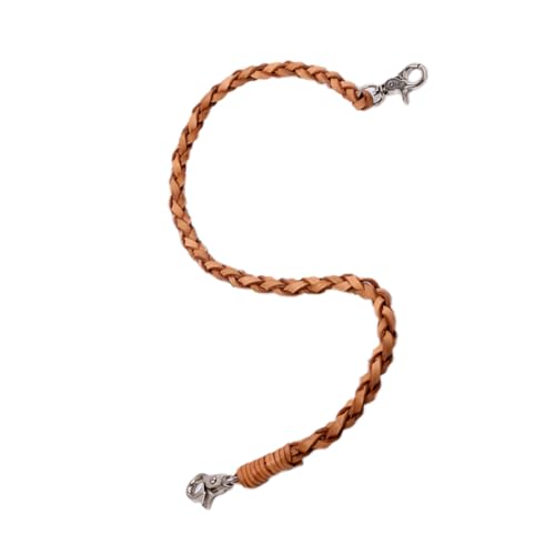 BESTYASH Herren Jeans Kette Rindsleder Robuste Hosenkette für Punk und Hip Hop Stil Langlebiges Accessoire für Bühnenauftritte und Alltag Vielseitige Dekoration für Männer von BESTYASH