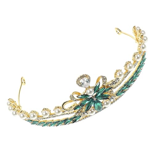 BESTYASH Hochzeit Krone Stirnband mit Strass und Perlen Diadem für Damen Stilvolles Braut Haaraccessoire für Verschiedene Frisuren Robustes und Design BESTYASH Hochzeit Krone Stirnband mit Strass und Perlen Diadem für Damen Stilvolles Braut Haaraccessoire für Verschiedene Frisuren Robustes und Design von BESTYASH