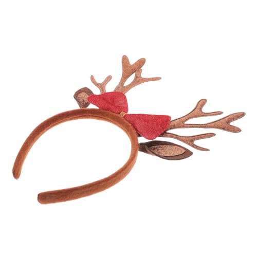 BESTYASH Weihnachts-haarreif Mit Rentiergeweih Festlicher Kopfschmuck Für Junge Mädchen Und Erwachsene Leicht Und Bequem Für Feiertagsfeiern Und Kostümpartys Farbenfrohes Accessoire von BESTYASH