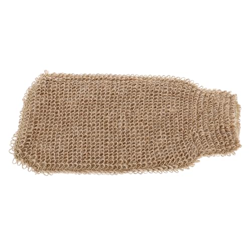 BESTYASH Jute Bad-handschuhe Zur Körperpeeling Multifunktionale Exfoliations-mitts Für Dusche Und Bad Für Männer Und Zur Haut Gegen Abgestorbene Haut von BESTYASH