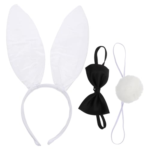 BESTYASH Kaninchenohr Haarbänder Für Kostüm Ohren Hasenkleid Requisite Hasenohren Kopfbedeckung Dekor Hasen Cosplay Requisite Einzigartige Cosplay Kostüm Dekor Accessoire von BESTYASH