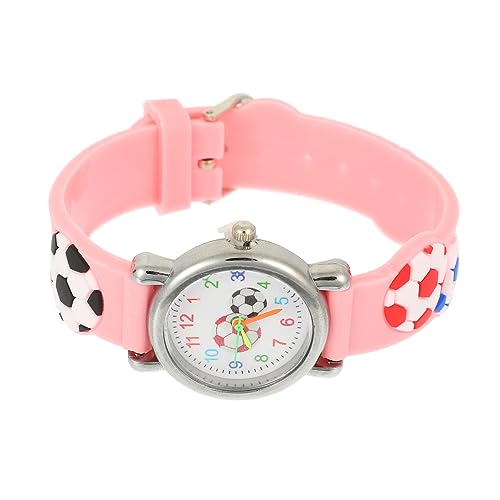 BESTYASH Kids Fußballuhr Cartoon Design Verstellbares Armband Langlebig Und Bequem Jungen Und Mädchen Geeignet Für Sport Und Freizeit von BESTYASH