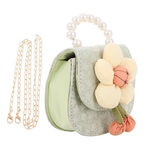 BESTYASH Mini-umhängetasche Für Mädchen Mit Blumendekor Kleinkinder-geldbörse Aus Leichtem Material Tasche Für Junge Mädchen Süße Kindertasche Kleine Schultertasche von BESTYASH