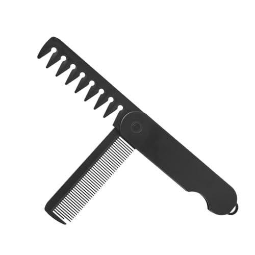 BESTYASH Klappbarer Kamm Mit Breiten Zähnen Für Haarpflege Kompakte Reisebürste Tragbarer Bartkamm Für Männer Und Frauen Faltbare Haarbürste in Taschengröße von BESTYASH