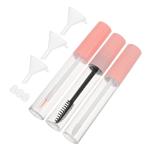 BESTYASH Klarer Leerer Kosmetikrohrset, Einschließlich Leerer Mascara -röhrchen Eyeliner Flüssigspeicherhalter Lippenölbehälter Mit Trichter von BESTYASH