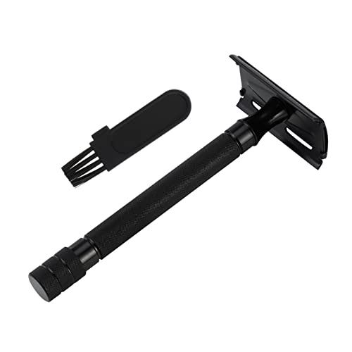 BESTYASH Gesichtsrasierer Doppelrasierer Rasierhobel Manueller Bartrasierer Mit Drehbarer Öffnung Für Einfache Reinigung Und Komfortables Rasieren Kratzer von BESTYASH