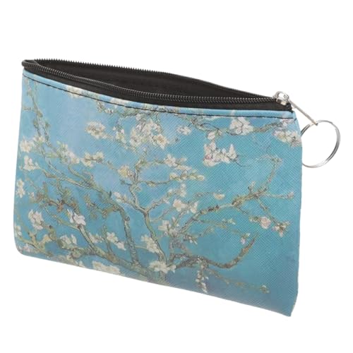 BESTYASH Kleine Geldbörse Damen Vintage Pu Münzbeutel Mit Reißverschluss Multifunktionale Handtasche Für Handy Und Kleinigkeiten Kreativer Organizer Für Reisen Und Alltag von BESTYASH