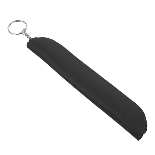 BESTYASH Federmäppchen Aus Pu-Leder Schlankes Stifteetui Mit Reißverschluss Praktischer Organizer Für Bleistifte Und Schreibwaren Klein Und Leicht Für Einfachen Transport von BESTYASH