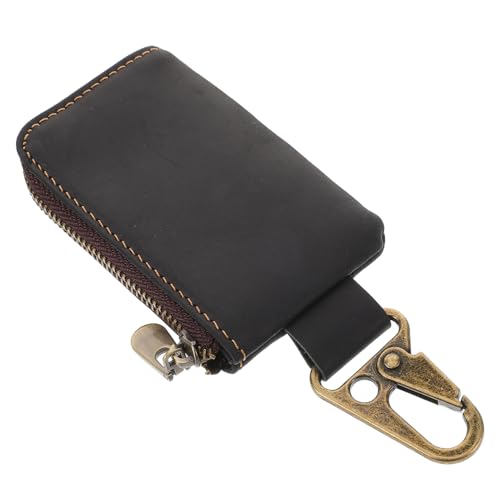 BESTYASH Kompakte Herren Geldbörse mit Reißverschluss Multifunktionale Kleine Tasche für Schlüssel und Ohrhörer Praktische Hüfttasche für Outdoor Aktivitäten Langlebiges Rindsleder BESTYASH Kompakte Herren Geldbörse mit Reißverschluss Multifunktionale Kleine Tasche für Schlüssel und Ohrhörer Praktische Hüfttasche für Outdoor Aktivitäten Langlebiges Rindsleder von BESTYASH