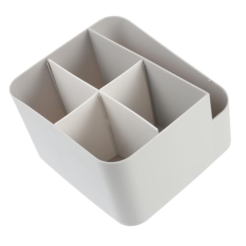 BESTYASH Kosmetik Organizer mit Mehreren Fächern Transparenter Make Up Aufbewahrungsständer für Schreibtisch Vielseitige Aufbewahrungsbox für Lippenstifte Pinsel und Beauty Zufällige Farbe von BESTYASH