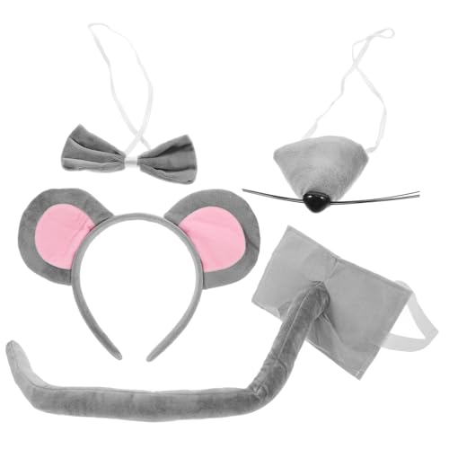 BESTYASH Kostüm Für Frauen Mit Ohr-stirnband Und Süßes Cosplay-kostüm Für Party Inklusive Stirnband Und Fliege Attraktives Tier-accessoire Für Mädchen von BESTYASH