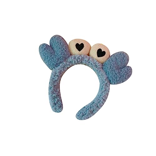 BESTYASH Krabbenhaarband kopfschmuck Partystirnband Urlaubs-Stirnband Haarschmuck für Damen süße Stirnbänder Kostüm Stirnbänder niedliche Haaraccessoires Stirnband für Mädchen Himmelblau von BESTYASH