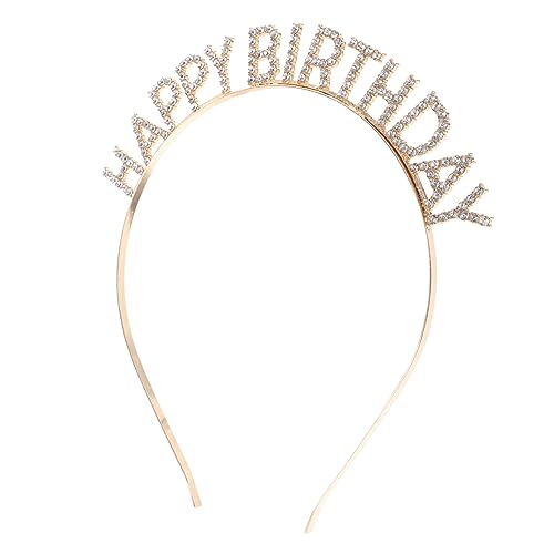 BESTYASH Krone Stirnband mit Haaraccessoire für Geburtstagsfeiern für Langlebig Fotoshootings und Partys von BESTYASH