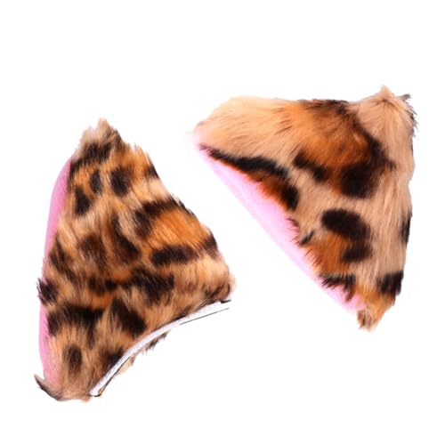 BESTYASH Plüsch Katzenohren Haarspange Haarclip Junge Mädchen Cosplay Party Kopfschmuck Haarnadel Schmuck Für Mädchen von BESTYASH