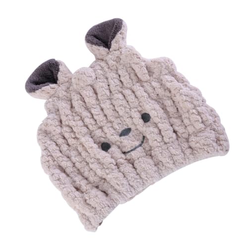 BESTYASH Kuscheliger Babytrockenhut Schnelltrocknender Handtuchhut für Junge Mädchen Attraktiven Designs und Hoher Absorptionsfähigkeit für Frizz und Schnellere Trocknung von BESTYASH