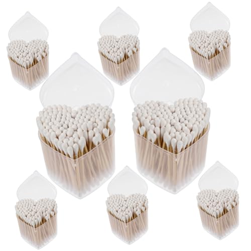 BESTYASH Lange Wattestäbchen Wimpernreinigungsstäbchen Einweg-make-up-tools Eyeliner-reinigungsstäbchen Tupfer Kleine Wimpern-wattestäbchen Einweg-tupfer Für Augenbrauen Und von BESTYASH