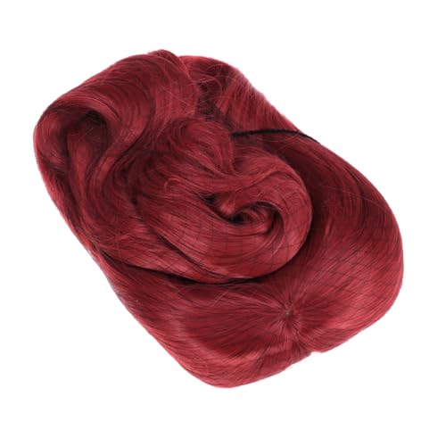 BESTYASH Lange Wellige Haarperücke für Damen Rot Cosplay Perücke mit Vielseitig Einsetzbar für Bühnenauftritte Hochwertigem Synthetischem Material Leicht zu Stylen von BESTYASH