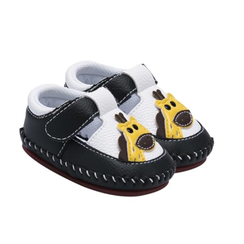 BESTYASH Lauflernschuhe PU Weiche Sohle rutschfest Strapazierfähig Komfortabel Für Jungen Mädchen Cartoon Design von BESTYASH