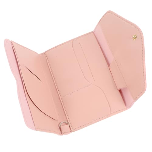 BESTYASH Reisepasshülle Aus Tragbarer Beutel Für Damen Reisepass Organizer Sicherheitstasche Für Flugtickets Visitenkarten Bargeld Und Dokumente Rosa von BESTYASH