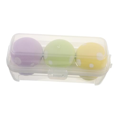BESTYASH Lose Make-up Kissen 3 Stücke Mushroom Puff Nass/trocken Make-up Schwämme Weich Und Bequem Für Foundation Und von BESTYASH