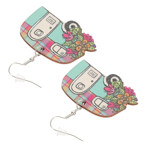 BESTYASH Lustige Wohnmobil Ohrringe für Mädchen Cartoon Dangle Ohrschmuck Leicht Party Schmuck von BESTYASH