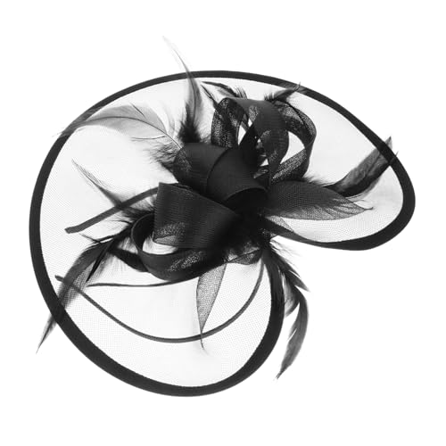 BESTYASH Fascinator Hut Damen Vintage Teeparty Kopfschmuck Mit Schleier Eleganter Haarschmuck Für Hochzeiten Cocktail-events Und Besondere Anlässe Leicht Und Komfortabel von BESTYASH
