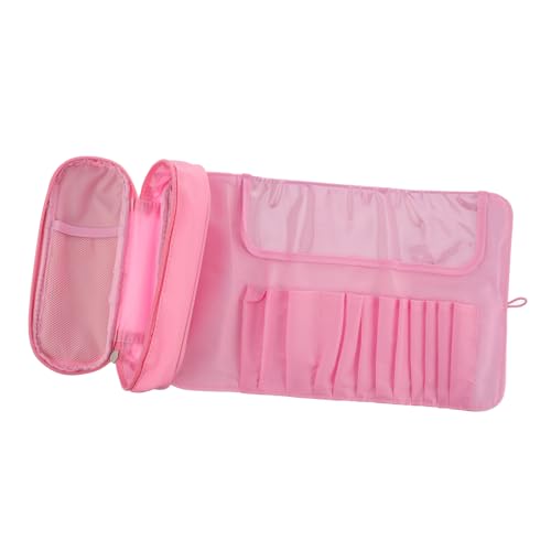 BESTYASH Make Up Pinseltasche Toilettenartikel Und Kosmetiktasche Make Up Organizer Etui Mit Unterteilungen Kulturbeutel Mit Mehreren Fächern Reise Make Up Tasche Reise Make Up Etui von BESTYASH