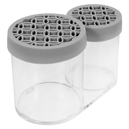 BESTYASH Make-up-Aufbewahrungsbox Gesicht Inhaber groß funktional multi Organizer für Make-up-Pinsel Vanity Makeup Organizer Make-up-Pinselhalter-Organizer p.s Grey BESTYASH Make-up-Aufbewahrungsbox Gesicht Inhaber groß funktional multi Organizer für Make-up-Pinsel Vanity Makeup Organizer Make-up-Pinselhalter-Organizer p.s Grey von BESTYASH