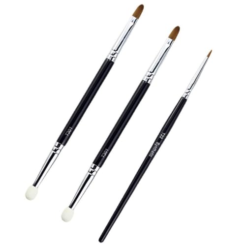 BESTYASH Make up Pinsel Feine Concealer Pinsel Doppelseitig Schwammspitze Präzise Abdeckung für Augenringe Eyeliner Professionelle Anwendung von BESTYASH