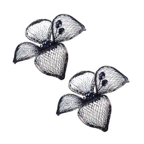 BESTYASH Metal Schuhschnallen für Damen Schwarze High Heel Schuhdekoration Wiederverwendbar Modisch und Elegant Passend für Pumps Party und Festtagsoutfits von BESTYASH