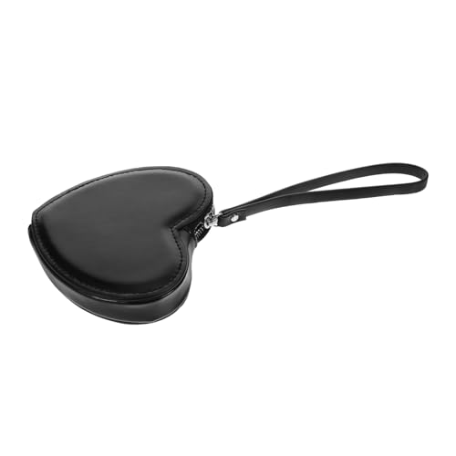 BESTYASH Mini Handtaschen für Frauen Herzförmiger Münzbeutel Süßes und Modisches Multifunktionales Portemonnaie für Münzen und Karten Langlebig für Alltag Shopping und Reisen von BESTYASH