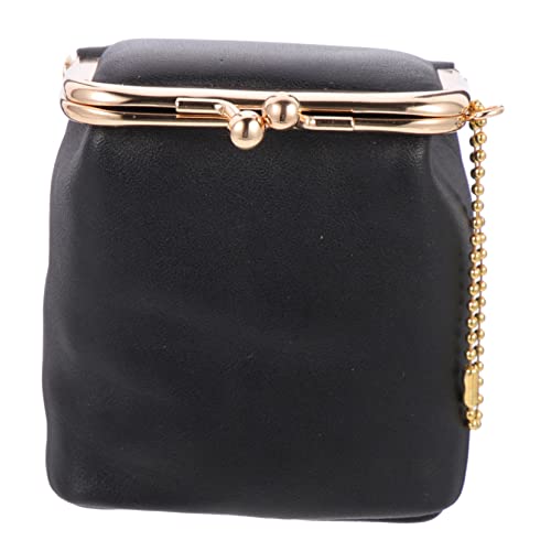 BESTYASH Mini Lippenstifthalter Schwarz Kompakter Abschließbarer Lippenstift Organizer Tragbare Make Up Tasche mit Fächern für Handtasche Geburtstags und Feiertagsgeschenk von BESTYASH
